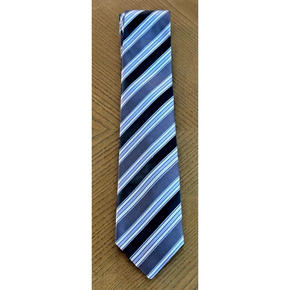 Alexander Julian Colours Men's Polyester Vintage Dress‎ Necktie Tie Purple